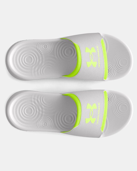 Women's UA Ignite Select Slides in Gray image number 2